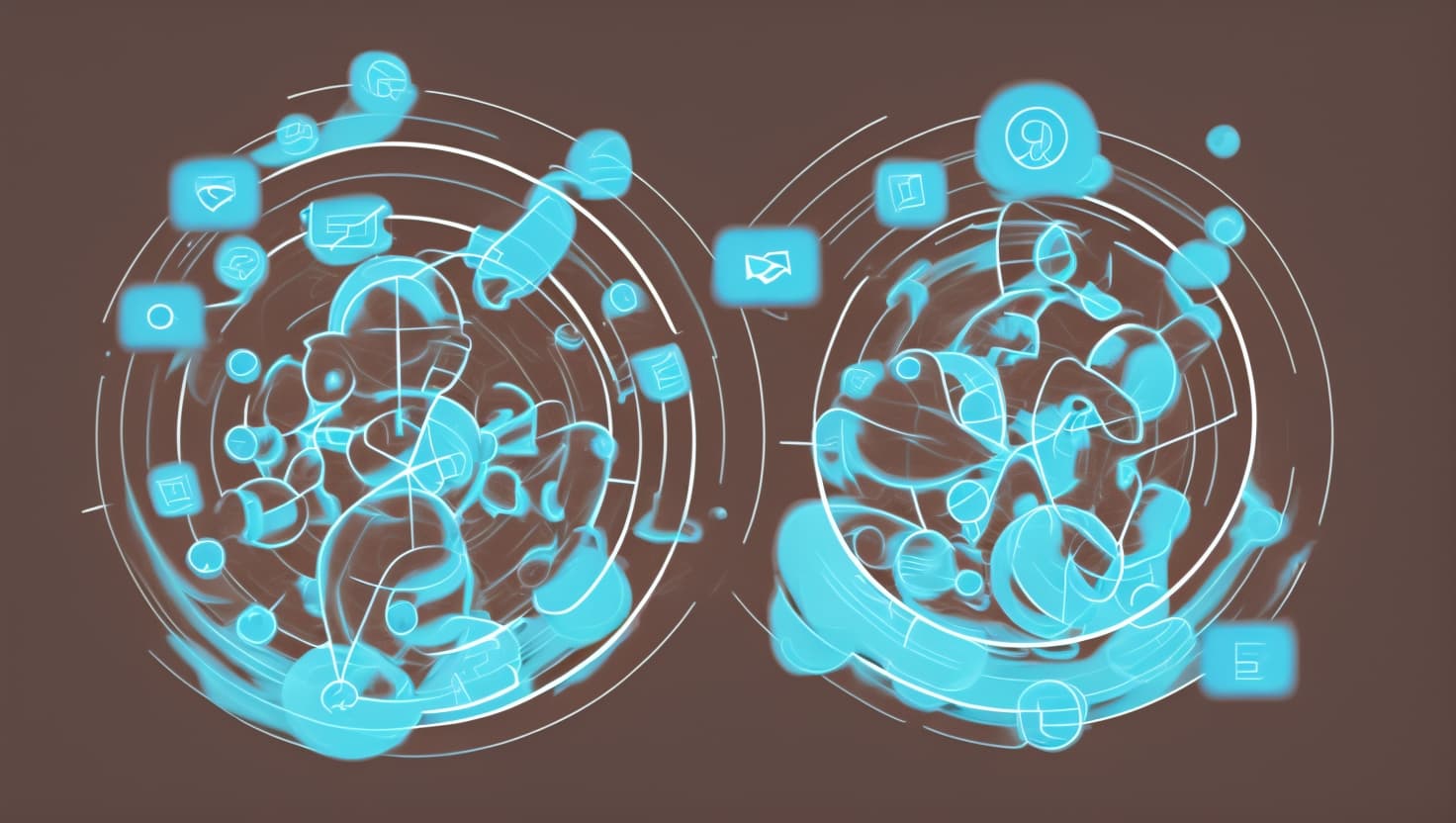 Telegram groups organized by project